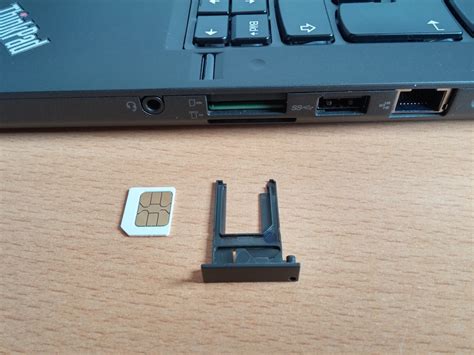 Note the orientation of the card and ensure that it is seated correctly. . Lenovo thinkpad sim card not detected